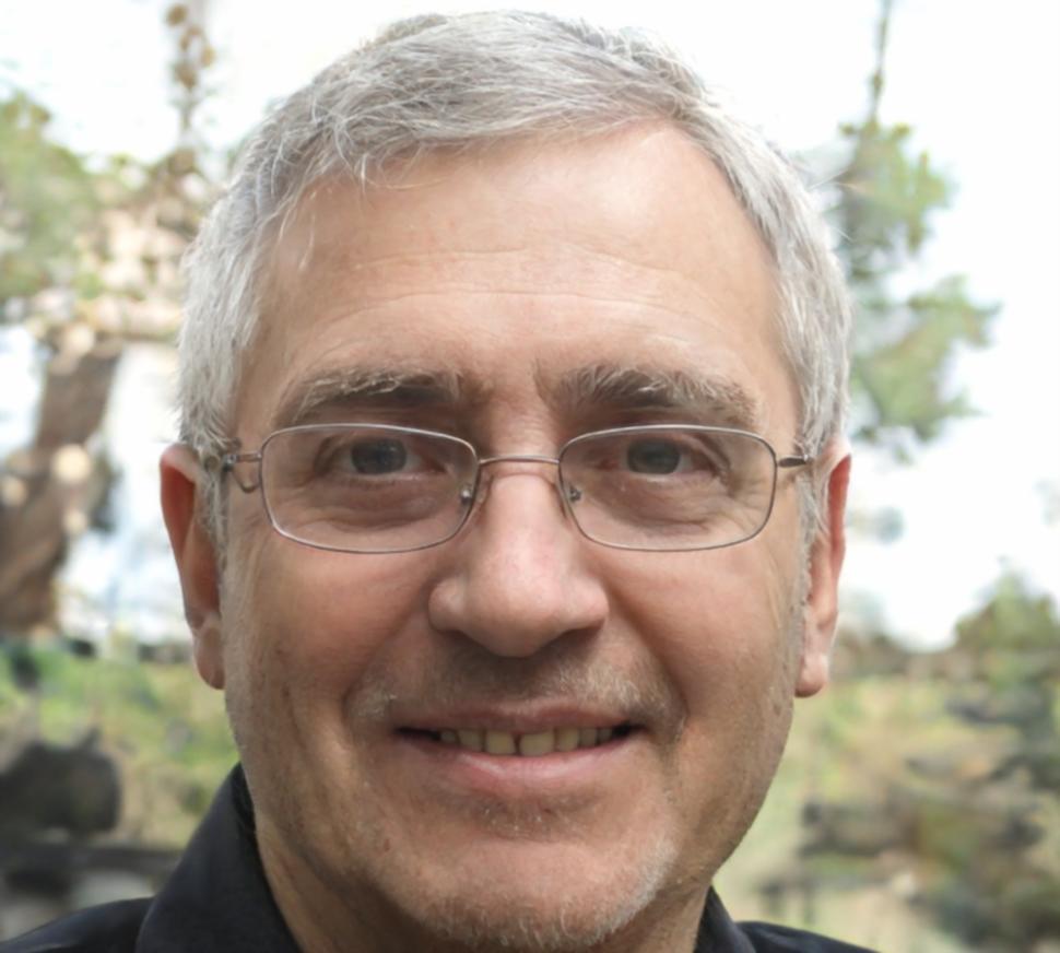 Retrato de Carlos Mendoza, graduado del curso de control financiero